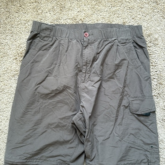 Simms Convertible Olive Green Fly Fishing Outdoor Pants - Picture 3 of 10